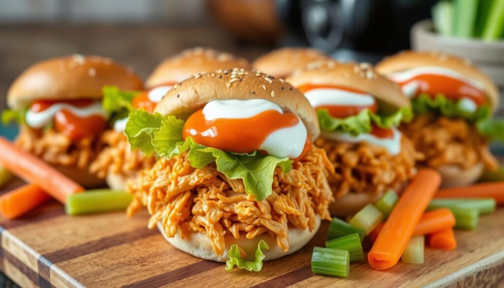 Buffalo Chicken Mince Sliders Buffalo Chicken Mince Sliders