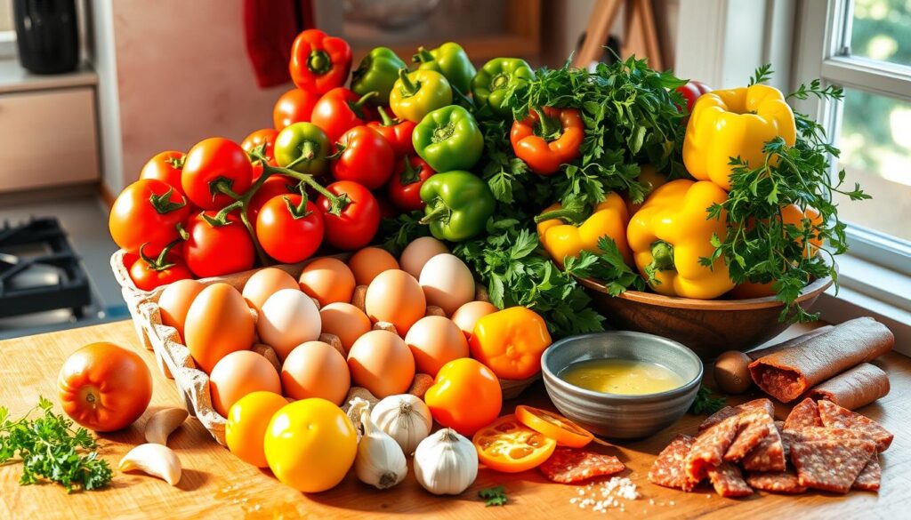 Spanish eggs ingredients Spanish eggs ingredients
